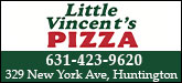 Little Vincent's Pizza Sponsorship Banner