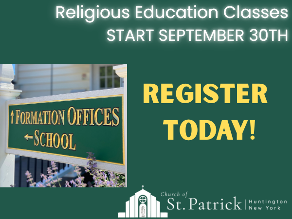 Religious Education Classes 2025-2026