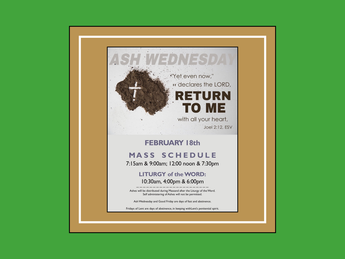 Ash Wednesday