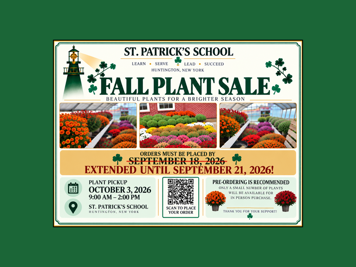 Fall Plant Sale - Extended Until Monday, September 21st