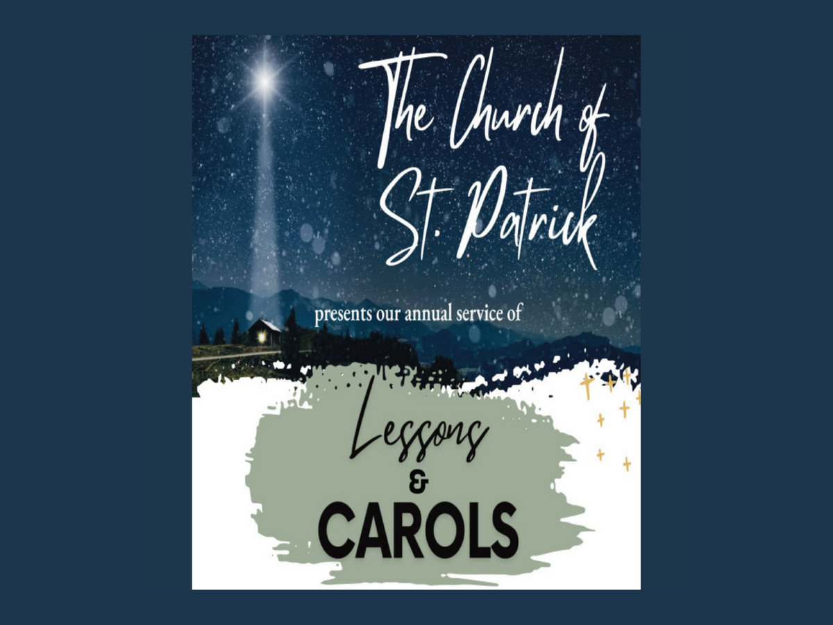 Lessons & Carols - Sunday, December 14th at 2:30 pm