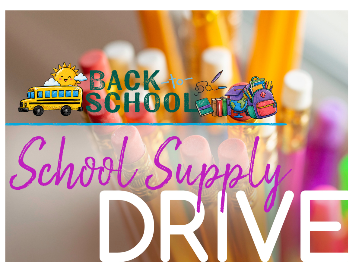 Outreach School Supply Drive thru August 7th